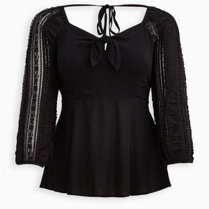 Torrid Peplum Top